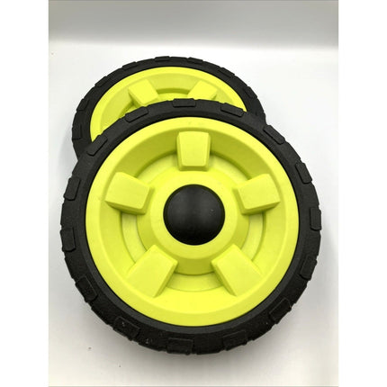 (1) Ryobi OEM 8" front Wheel Assembly Lawn Mower - Long Island Liquidation