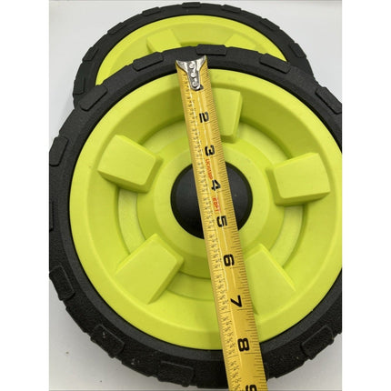 (1) Ryobi OEM 8" front Wheel Assembly Lawn Mower - Long Island Liquidation