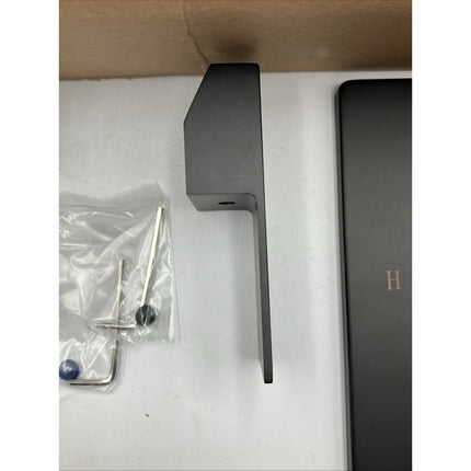 12 inch Rain Shower Faucet Set Matte Black Shower Head Combo System with Valve - Long Island Liquidation