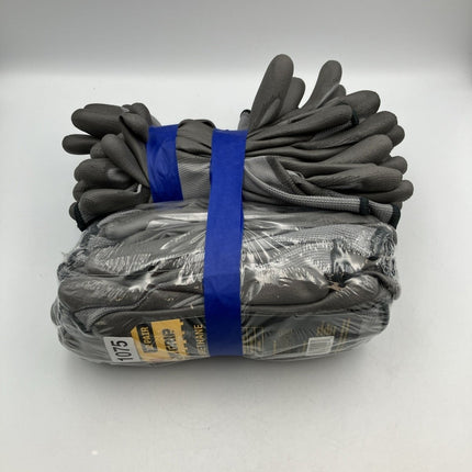 (2) Firm Grip 12 Large Polyurethane Coated Crew Work Garden Gloves 65342 - Long Island Liquidation