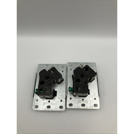 2 Leviton Flush Mount Shallow Single Outlet Black 30 Amp R10 - 07313 - S00 - Long Island Liquidation