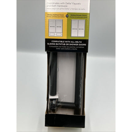 (2 - Pk) Delta Handles For Sliding Shower Door Zinc Bronze 20 SDBR008 - OB - R - Long Island Liquidation