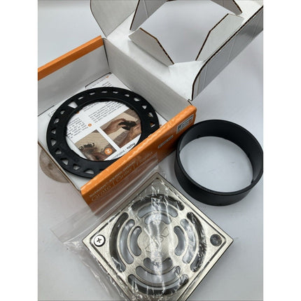 3 Piece Drain Strainer Set Waterproof Shower Drain Tool Easy Installation. - Long Island Liquidation