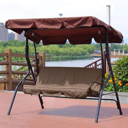 3 Seat Outdoor Patio Canopy Swing - Long Island Liquidation