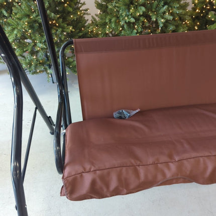 3 Seat Outdoor Patio Canopy Swing - Long Island Liquidation