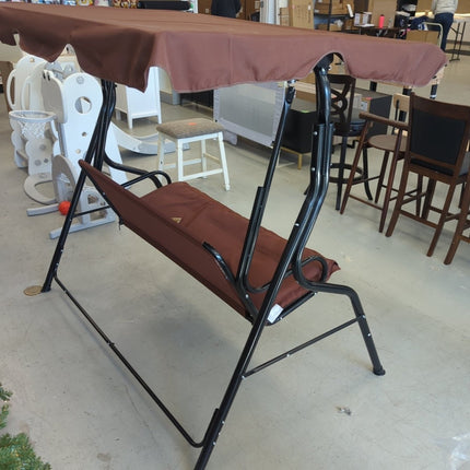 3 Seat Outdoor Patio Canopy Swing - Long Island Liquidation