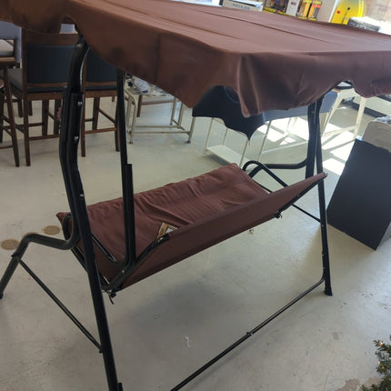 3 Seat Outdoor Patio Canopy Swing - Long Island Liquidation