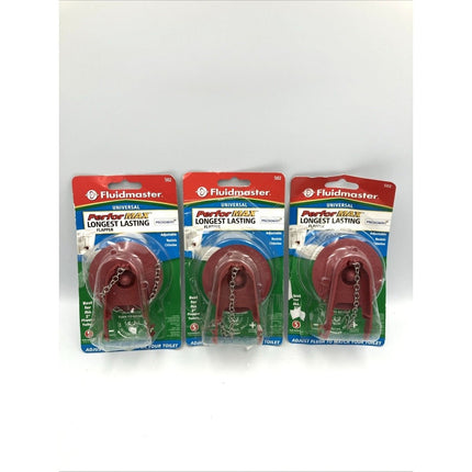 (3x) Fluidmaster 502 502P21 PerforMAX Universal Water - Saving Toilet Flapper - Long Island Liquidation