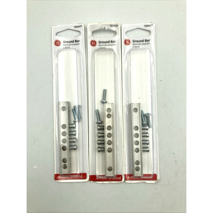 (3x) GE 4 Hole Ground Bar Kit - TGK4CP General Electric - Long Island Liquidation