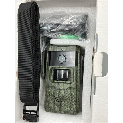4G LTE Cellular Trail Camera with HD RBX - H10 Battery. MISSING SOLAR PANEL - Long Island Liquidation