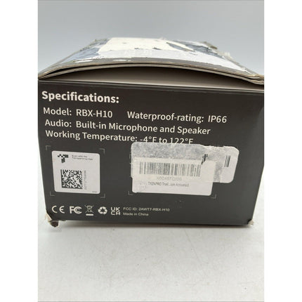 4G LTE Cellular Trail Camera with HD RBX - H10 Battery. MISSING SOLAR PANEL - Long Island Liquidation