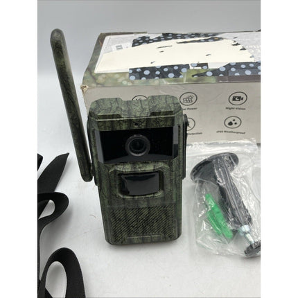 4G LTE Cellular Trail Camera with HD RBX - H10 Battery. MISSING SOLAR PANEL - Long Island Liquidation