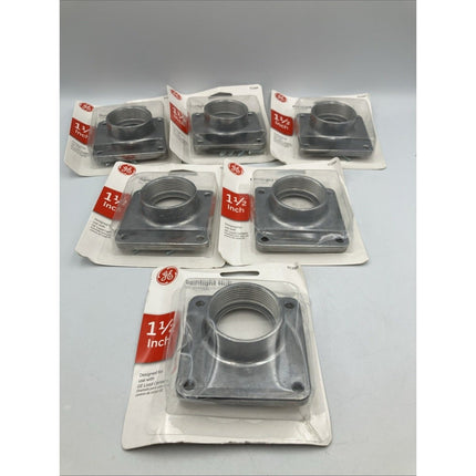 (6) GE 1 - 1/2 In. Aluminum Midwest & GE Conduit Hub TC150A GE TC150A 043481000688 - Long Island Liquidation