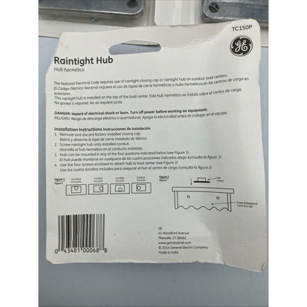 (6) GE 1 - 1/2 In. Aluminum Midwest & GE Conduit Hub TC150A GE TC150A 043481000688 - Long Island Liquidation