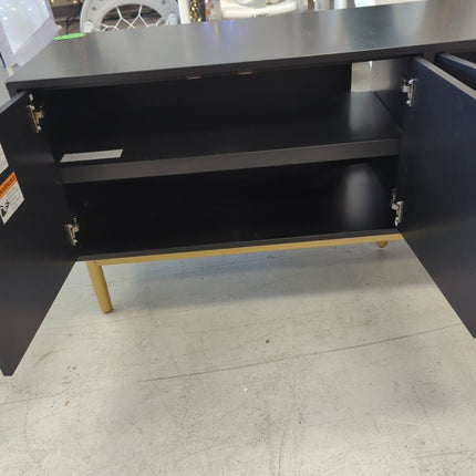 60" Ellery Luxe Media Stand - Threshold - Long Island Liquidation