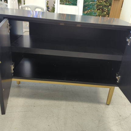 60" Ellery Luxe Media Stand - Threshold - Long Island Liquidation