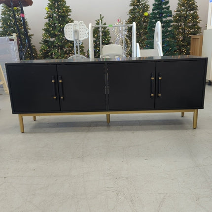 60" Ellery Luxe Media Stand - Threshold - Long Island Liquidation