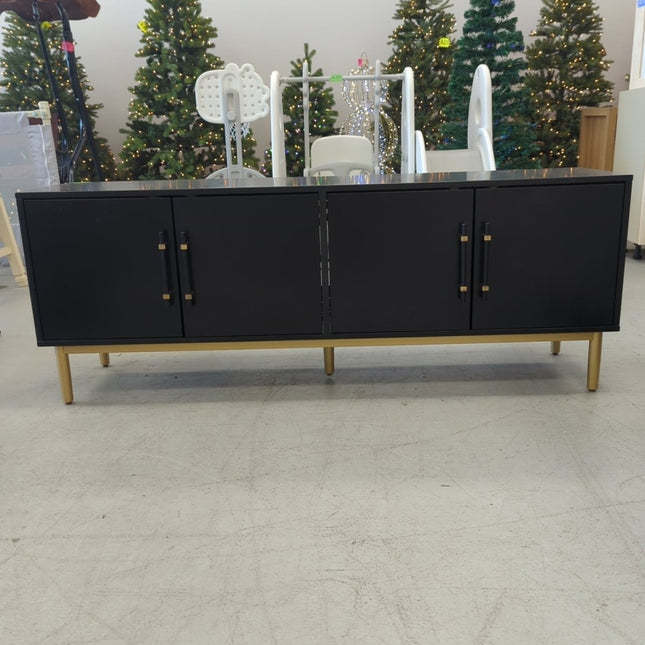 60" Ellery Luxe Media Stand - Threshold - Long Island Liquidation