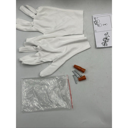 7.68 in. 3 - Light Black and Gold Bathroom Vanity Light with Clear Glass Shades, B - Long Island Liquidation