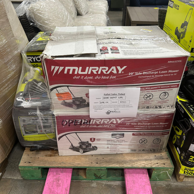 Home Depot Pallet OPE121