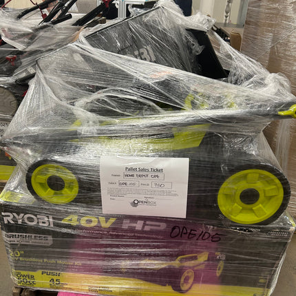 Home Depot Pallet OPE105