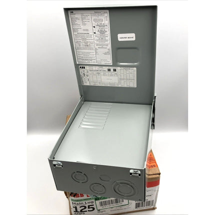ABB 125A 4 Space 8 Circuit Outdoor Main Lug Panel TLQ412R1 (OB) - Long Island Liquidation