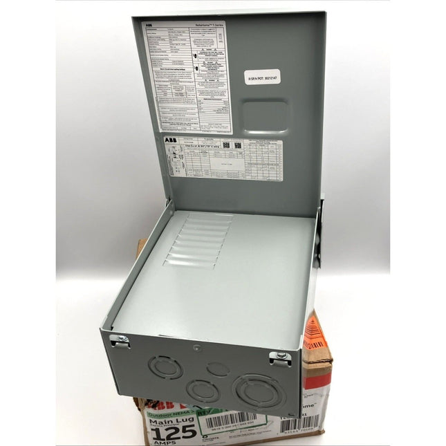 ABB 125A 4 Space 8 Circuit Outdoor Main Lug Panel TLQ412R1 (OB) - Long Island Liquidation