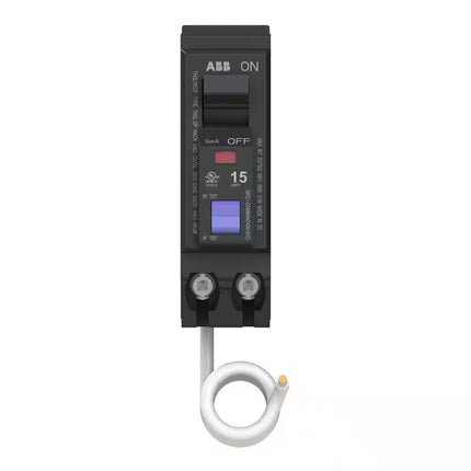 ABB 15 Amp Single - Pole Dual Function Arc Fault/GFCI Breaker (THQL1115DFA) *207 - Long Island Liquidation