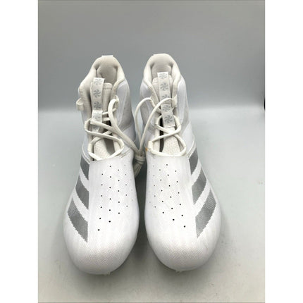 Adidas Adizero Chaos White And Silver Men’s Football Cleats US Size 12 New - Long Island Liquidation