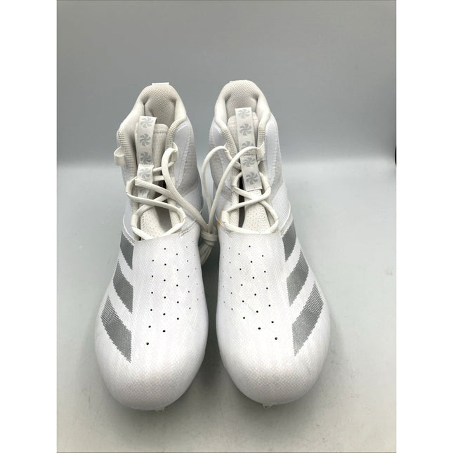 Adidas Adizero Chaos White And Silver Men’s Football Cleats US Size 12 New - Long Island Liquidation