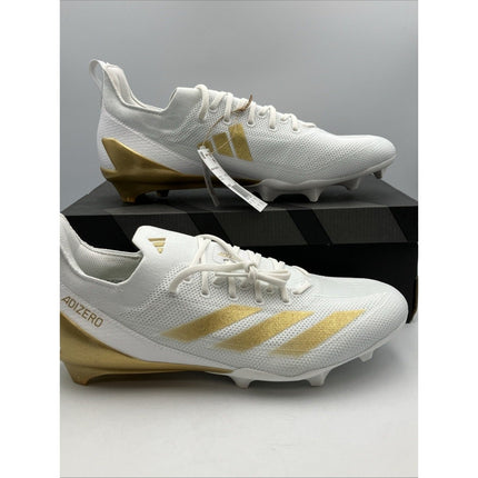 adidas Adizero Electric Football Cleats Mens Gold, White Sneakers Athletic 13 - Long Island Liquidation