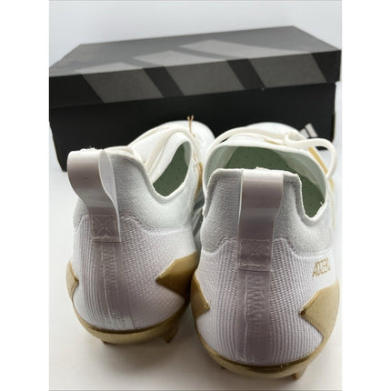 adidas Adizero Electric Football Cleats Mens Gold, White Sneakers Athletic 13 - Long Island Liquidation