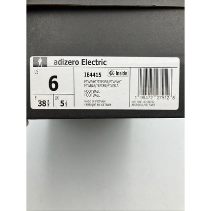 Adidas adizero Electric Red White Football Cleats Men's Size US 6 IE4415Adidas a - Long Island Liquidation