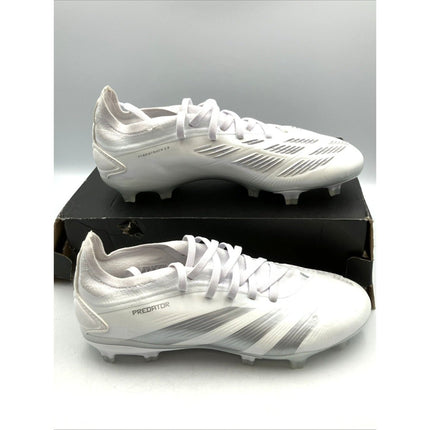 Adidas Predator Pro FG IG7778 Men's US 5.5 White Firm Ground Soccer Cleats Shoes - Long Island Liquidation
