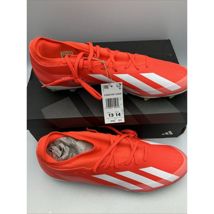 Adidas X Crazyfast League FG Soccer Cleats Citrus Orange IG9117 Mens Size 13 - Long Island Liquidation