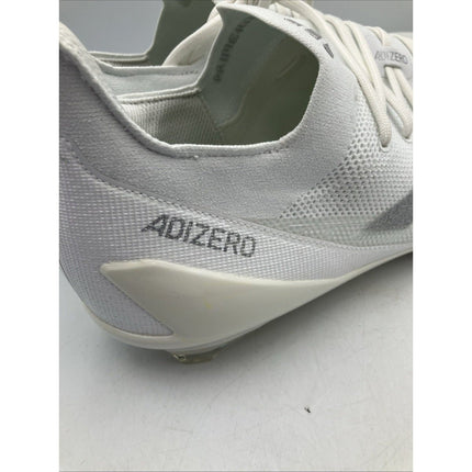 Adizero Electric+ Football Cleats White Sliver IE3284 Men’s Size 17 - Long Island Liquidation
