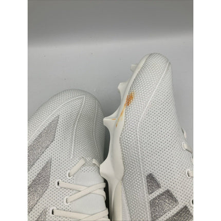 Adizero Electric+ Football Cleats White Sliver IE3284 Men’s Size 17 - Long Island Liquidation