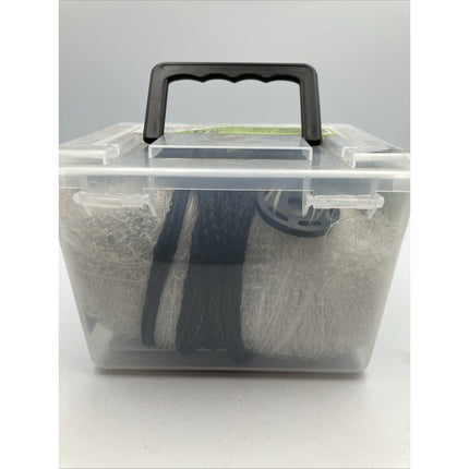 Ahi CN56 6 Ft 3/8" Steel Cast Net Ube Chip Monofilament Netting - Long Island Liquidation