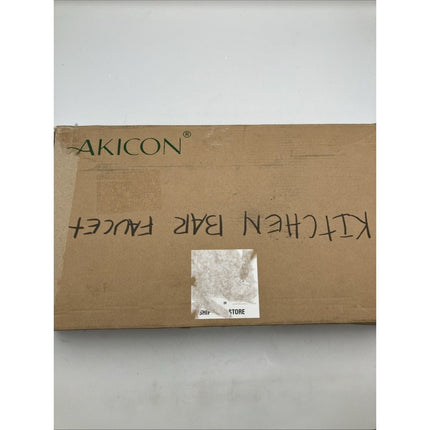 Akicon Single - Handle Deck Mounted Bar Faucet in Brushed Gold AK96118P1 - BTG - Long Island Liquidation