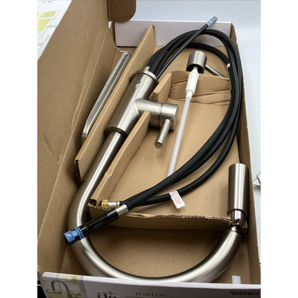 allen roth Harlow Pull - Down Kitchen Faucet Stainless Steel Finish (Missing Part) - Long Island Liquidation