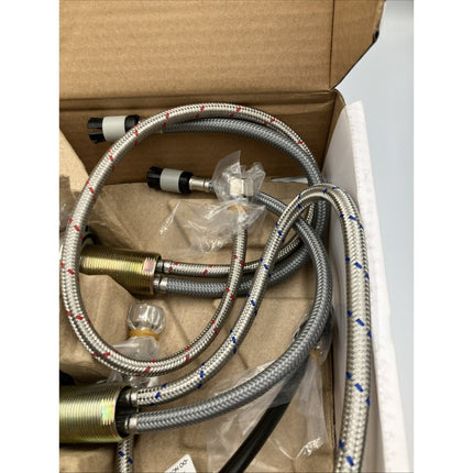 American Standard Rumson 8 in Widespread 2 - Handle Bathroom Faucet Brushed Nickel - Long Island Liquidation