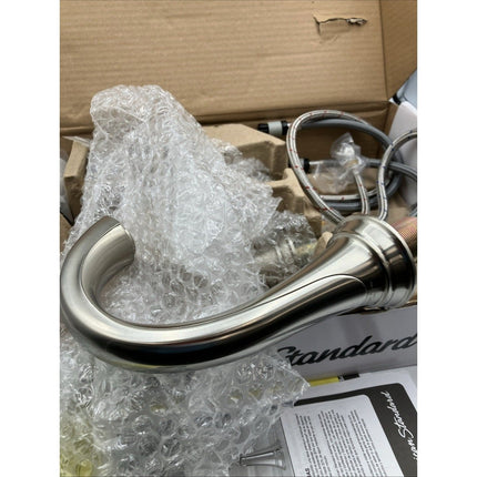 American Standard Rumson 8 in Widespread 2 - Handle Bathroom Faucet Brushed Nickel - Long Island Liquidation