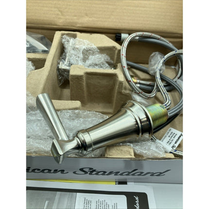 American Standard Rumson 8 in Widespread 2 - Handle Bathroom Faucet Brushed Nickel - Long Island Liquidation