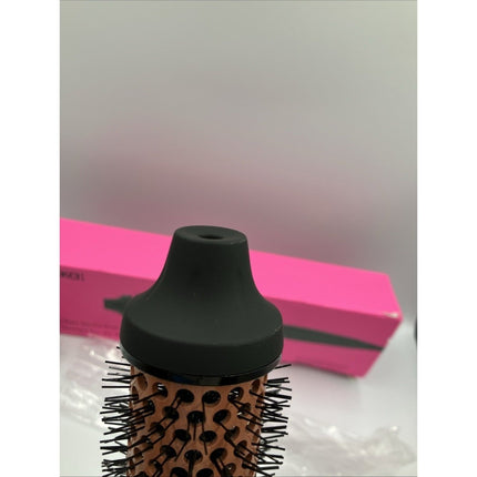 Amika Blowout Babe Straightening Brush - Black - Long Island Liquidation