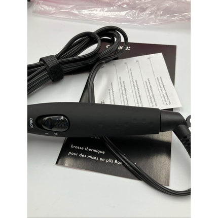 Amika Blowout Babe Straightening Brush - Black - Long Island Liquidation