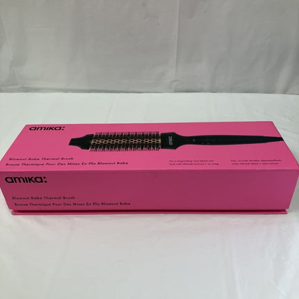 Amika Blowout Babe Thermal Brush, Black - Long Island Liquidation