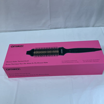 Amika Blowout Babe Thermal Ionic Brush, 2" black - Long Island Liquidation