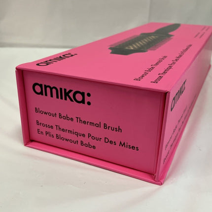 Amika Blowout Babe Thermal Ionic Brush, 2" black - Long Island Liquidation