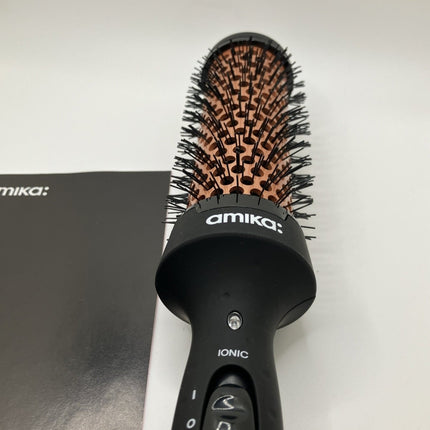 Amika Blowout Babe Thermal Ionic Brush, 2" black - Long Island Liquidation