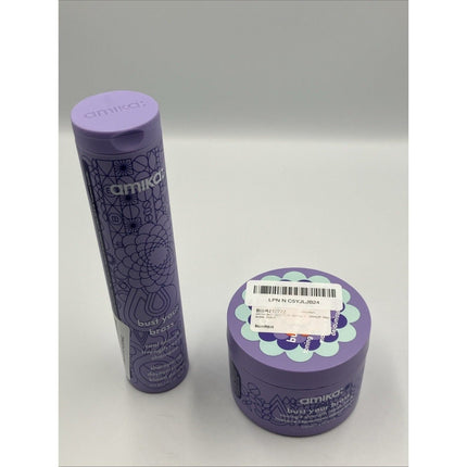 Amika Bust Your Brass Cool Blonde Shampoo and repair mask READ - Long Island Liquidation